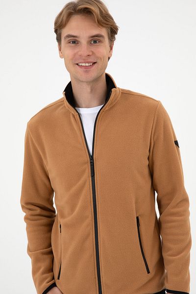 U.S. Polo Assn. Men's Brown Knitted Cardigan 50313779-Vr233
