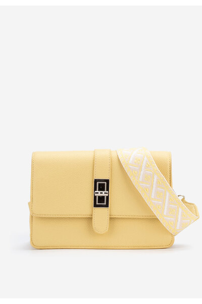 B T Shoes Žlutá ramenní kabelka Vesha