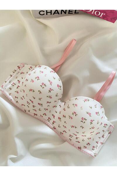 Fleur de Lingerie Colorful Patterned Gatherer Underwire Unpadded Single Bra