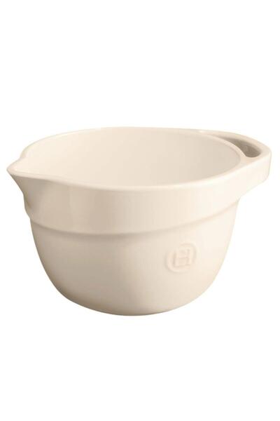 Emile Henry Ecru Mixing Bowl Round 3.5 L(Eh026563)