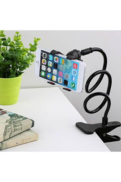 YOUTEC Akrobat Telefon Tutucu Oynar Başlıklı (SİYAH)