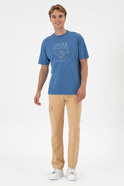 U.S. Polo Assn. Erkek Camel Kanvas Pantolon 50300441-VR015