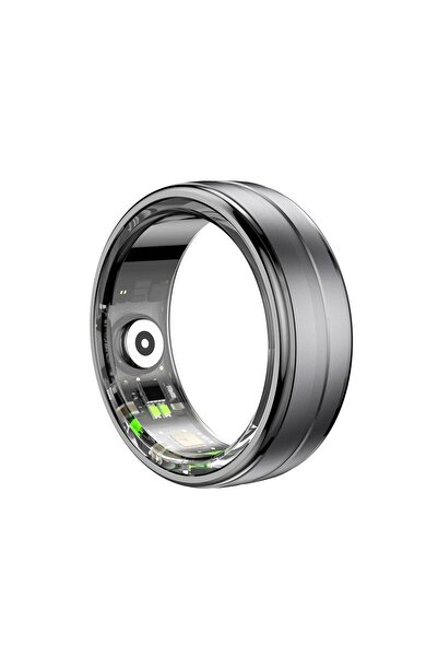SOHO Smart Ring Premium SOHO, Health Monitoring, Black Grey, Size 62.2mm