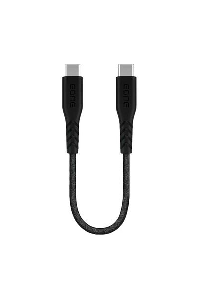 EONE 20cm Type-C to Type-C Charging Cable, Black