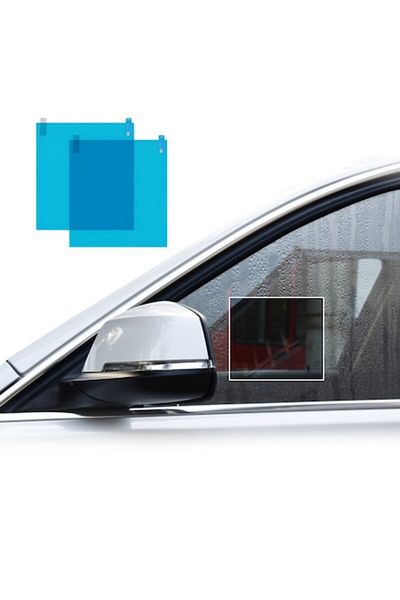 SOHO Anti-Fog Car Film for Windows or Windshield, Set of 2, 15 x 20 cm, Car, Transparent