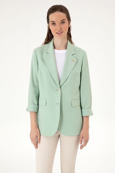 U.S. Polo Assn. Women's Water Green Jacket 50301164-Vr048