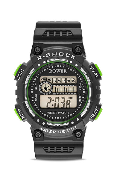 Ticarto Rwr Collection Young-Kids Digital Green Silicone Wrist Watch Tctsr004...