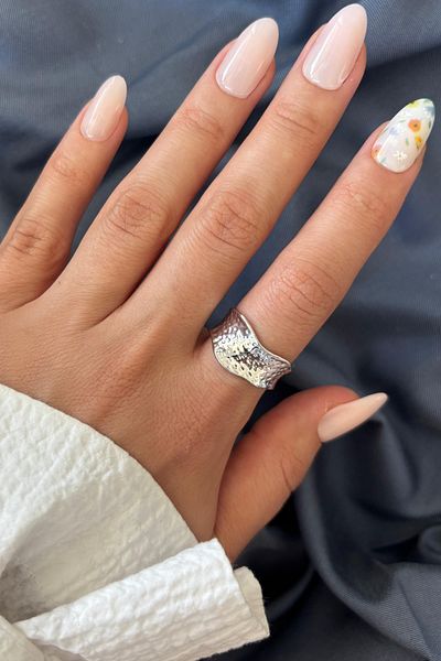 Leo'Stone New Season Tide Design Adjustable Women's Ring