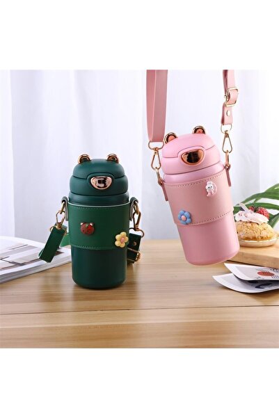 Twisoo Stainless Steel Water Bottle with Straw Lid, Vacuum Insulated Metal Water Bottle, Reusable Do