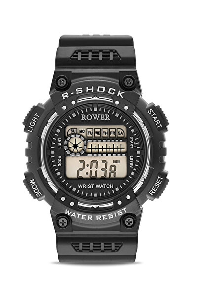 Ticarto Rwr Collection GENÇ-Çocuk Dijital Siyah Silikon Kol Saati TCTSR004705...