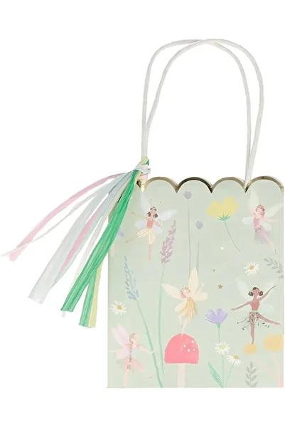 Meri Meri Fairy Girl Party Bags, Multicolor