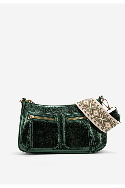 B T Shoes Τσάντα ωμου Sabrya πρασινα