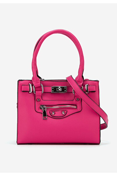 B T Shoes Fuchsiové rukojeť kabelky Fernanda
