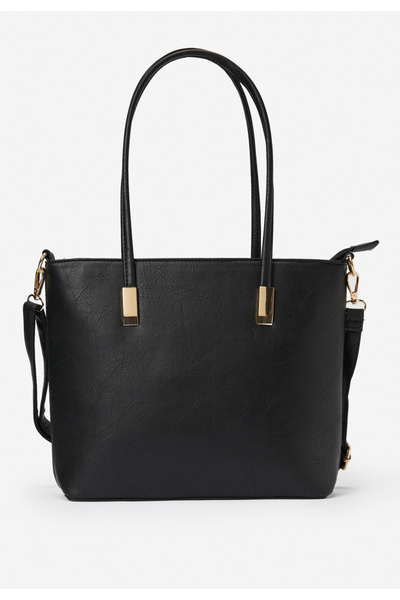 B T Shoes Čierne ramenná kabelka Saviela