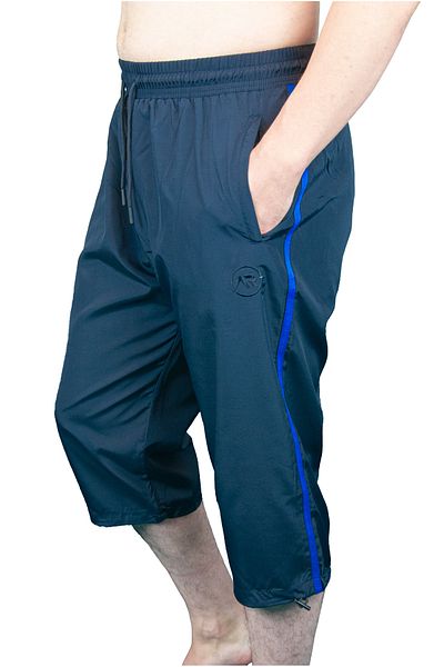 ihvanonline Men's Pool Sea Long Knee Length Capri Shorts Navy Blue - 1520-25