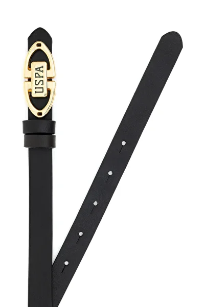 U.S. Polo Assn. الحزام الأسود للنساء 50315040-VR046
