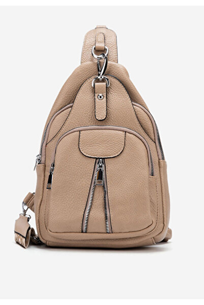 B T Shoes Khaki dámska ruksak Abbra