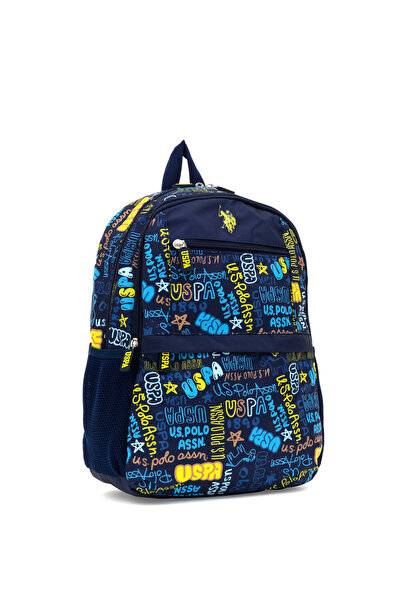 U.S. Polo Assn. Boy's Navy Blue School Bag 50315134-Vr033