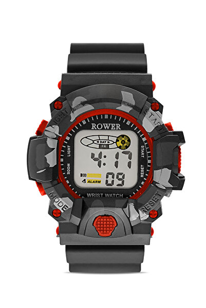 Ticarto Rwr Collection Young-Kids Digital Red Silicone Wrist Watch Tctsr004802S0293