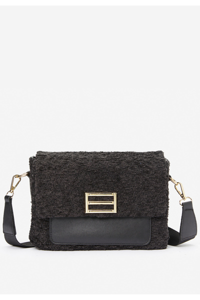 B T Shoes ramenní kabelka Sonnet negra