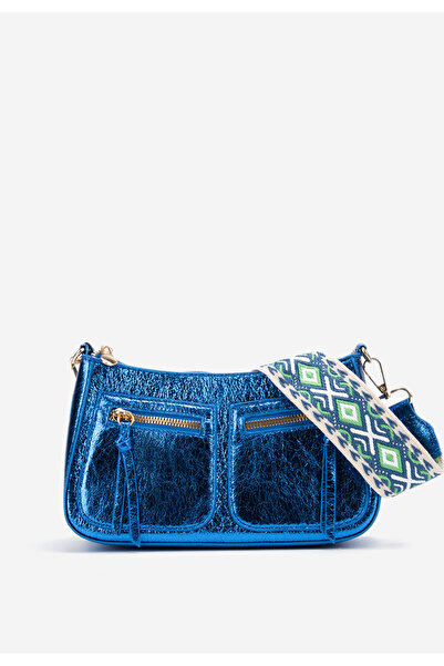 B T Shoes Geanta de umar Sabrya albastra