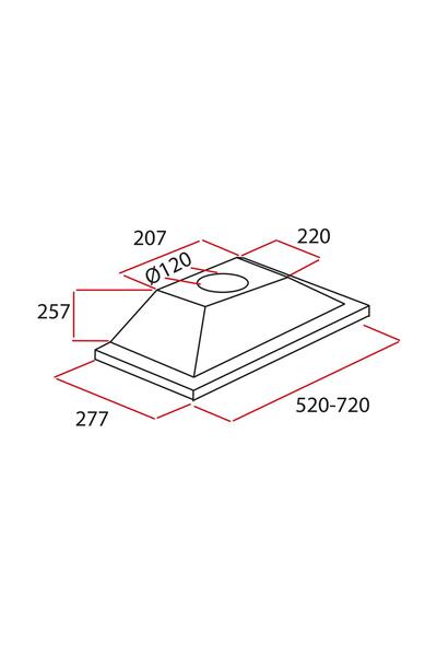 Alveus F9 INOX GÖMME ASPİRATÖR(52)