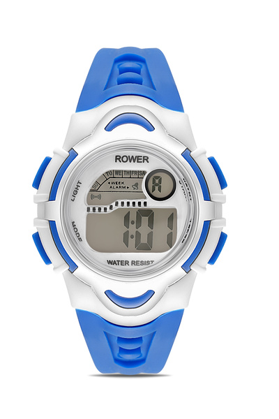 Ticarto Rwr Collection Children &Apos; S Digital Navy Silicone Wrist Watch Tc...