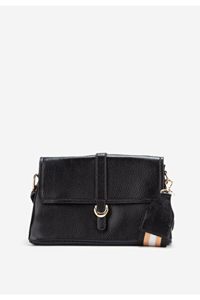 B T Shoes Τσάντα ωμου Softly Μαύρα