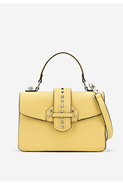 B T Shoes Žlutá rukojeť kabelky Donnella