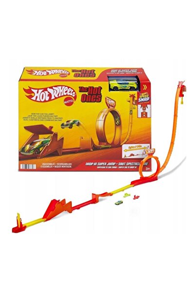 HOT WHEELS Dublör Atlama Pisti Yarış Seti Oyuncağı JCX69