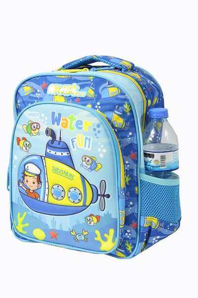 MUST 585024 Sea Submarine Kindergarten Backpack-Blue