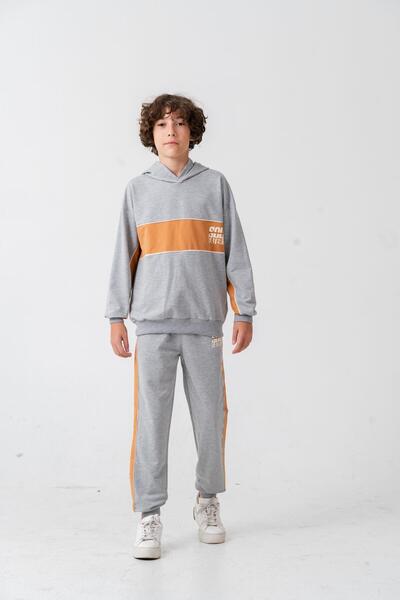 Mışıl Kids Soul Fater Great Mental Attitude Σετ φόρμας με στάμπα για αγόρια