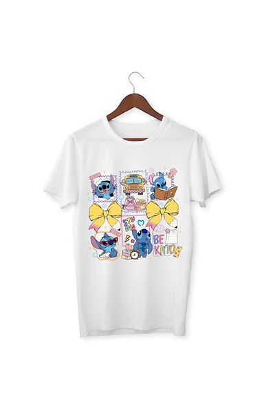 ALPŞAN TİCARET Stic Lilo T-Shirt Stitch Kids T-Shirt Stic Lilo Adult Unisex T-Shirt