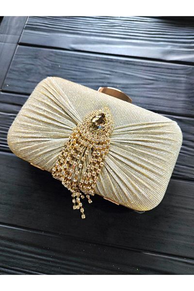 OEM Gold clutch with stones