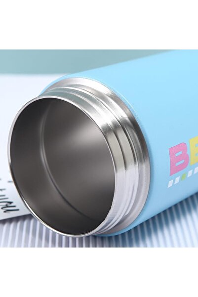 Twisoo Double Drink Cute Thermo Steel Coffee Water Cup Leak Proof Vacuum Insulated Stainless Steel D