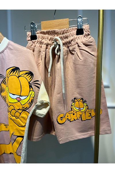 baume clothes Boy's Animal Patterned Top-Top Set 1