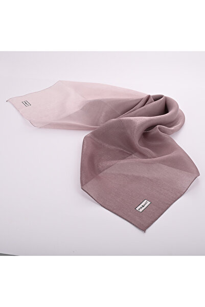 PİRAMİT Шал с ефект на преливане в кехлибарено