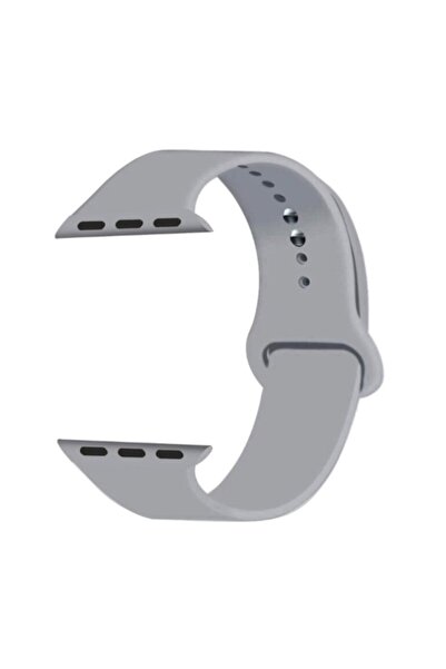 OEM Silicone strap for Apple Watch, suitable for 42/44mm models, in Gray shade