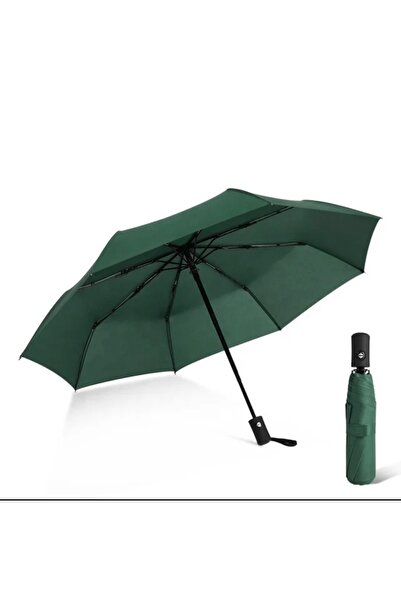 eleven market Yeşil Otomatik Şemsiye