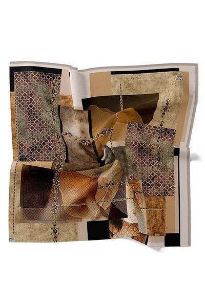 Levidor Crystal 1427 Brown Scarf