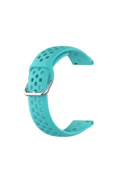 OEM Turquoise Silicone Strap Compatible with Samsung Galaxy Watch (46 mm), Galaxy Watch 3, Gear S3, Huaw