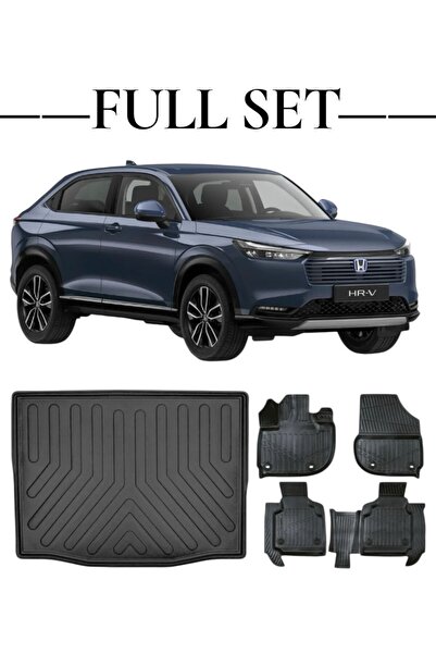 ZEY GARAGE & TUNİNG HONDA HRV 2024+ ARACA ÖZEL BAGAJ HAVUZU VE 4D PASPAS TAKI...