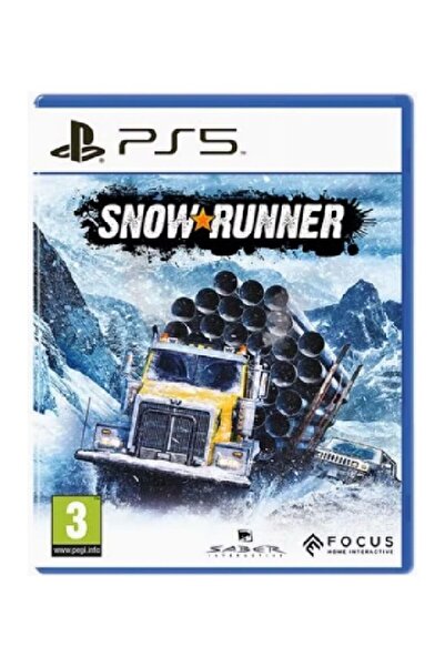 Focus لعبة المغامرات SnowRunner لجهاز PS5