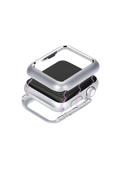 OEM Silver Magnetic Case for Apple Watch - 44mm