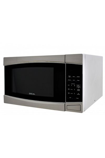 GVC PRO GVC Pro Microwave with Grill, 43L, 1000W, Digital Control, Silver - Model GVMW-4343
