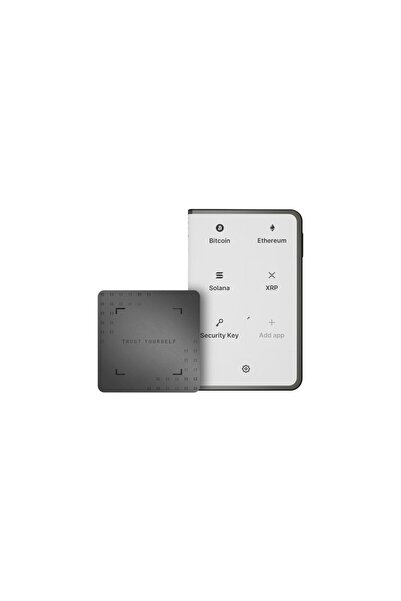 Ledger Stax Grafit Kripto Donanım Cüzdanı + Kurtarma Anahtarı - Soğuk Cüzdan