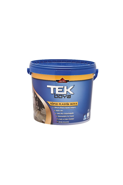 TEK BOYA SÜPER PLASTİK BOYA