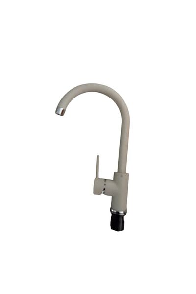 TMP Single-lever swan mixer, high stem, Raul, cream