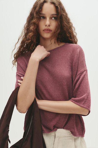 Pull & Bear Short sleeve sweater
