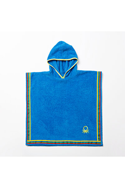 Benetton Children's Poncho Towel Be-0818-Bl